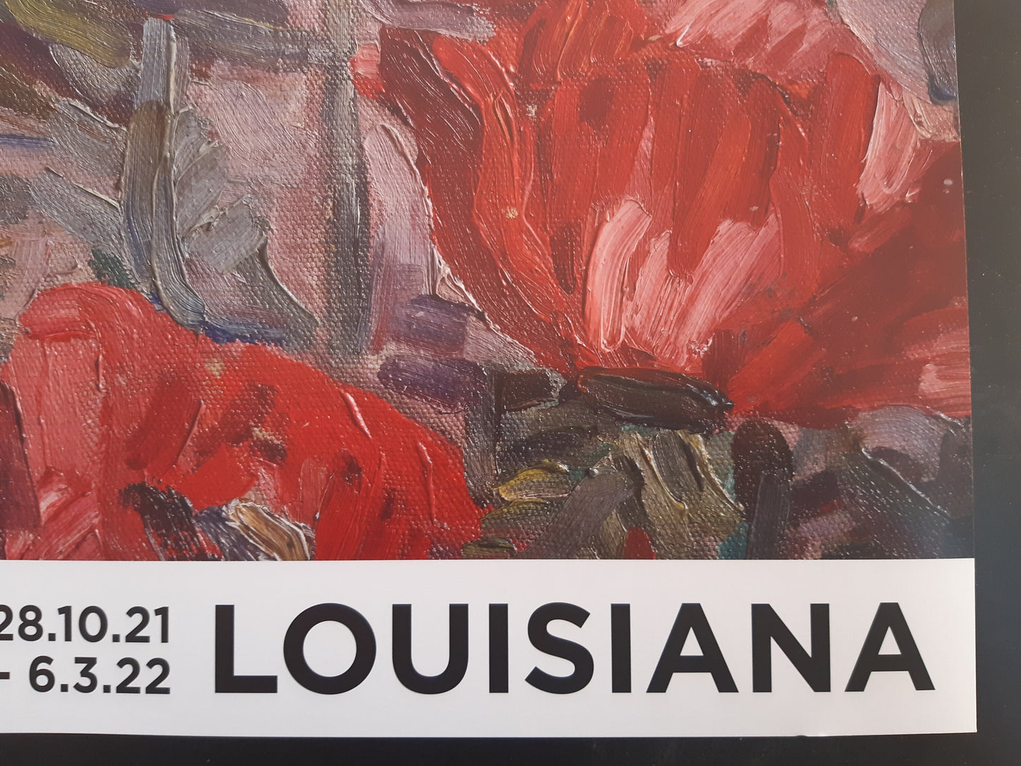 Jens A. Jerichau art exhibition poster - 23.4"×33.1" (59.5×84cm)