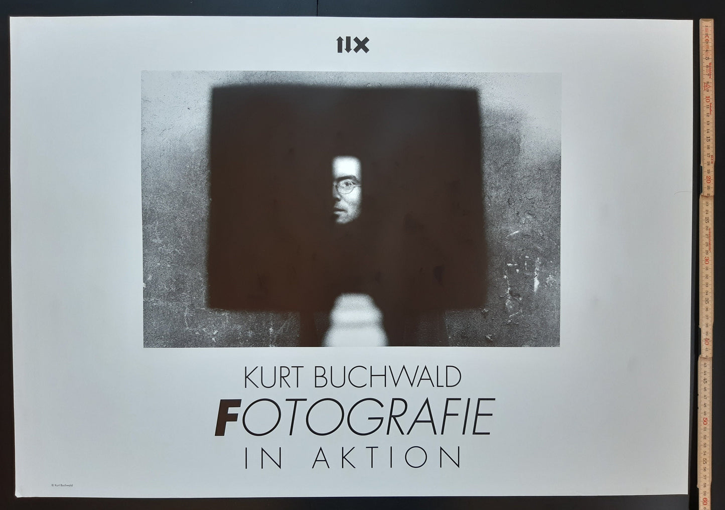 Kurt Buchwald original photo poster - 33.1"×23.2" (84×59cm)