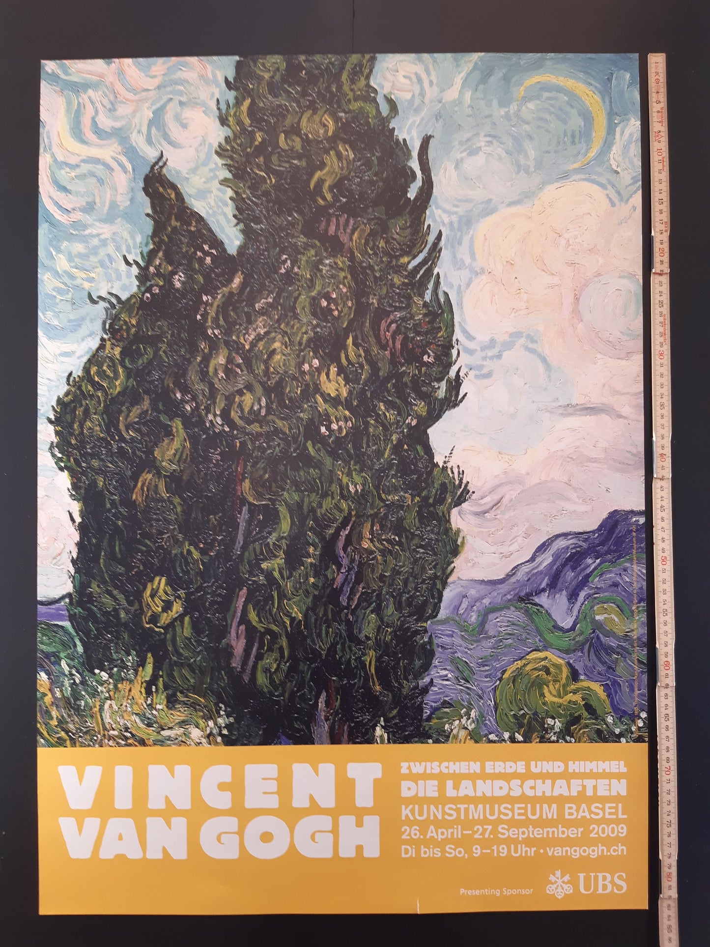 Van Gogh original art poster - 23.4"×33.1" (59.4×84cm)