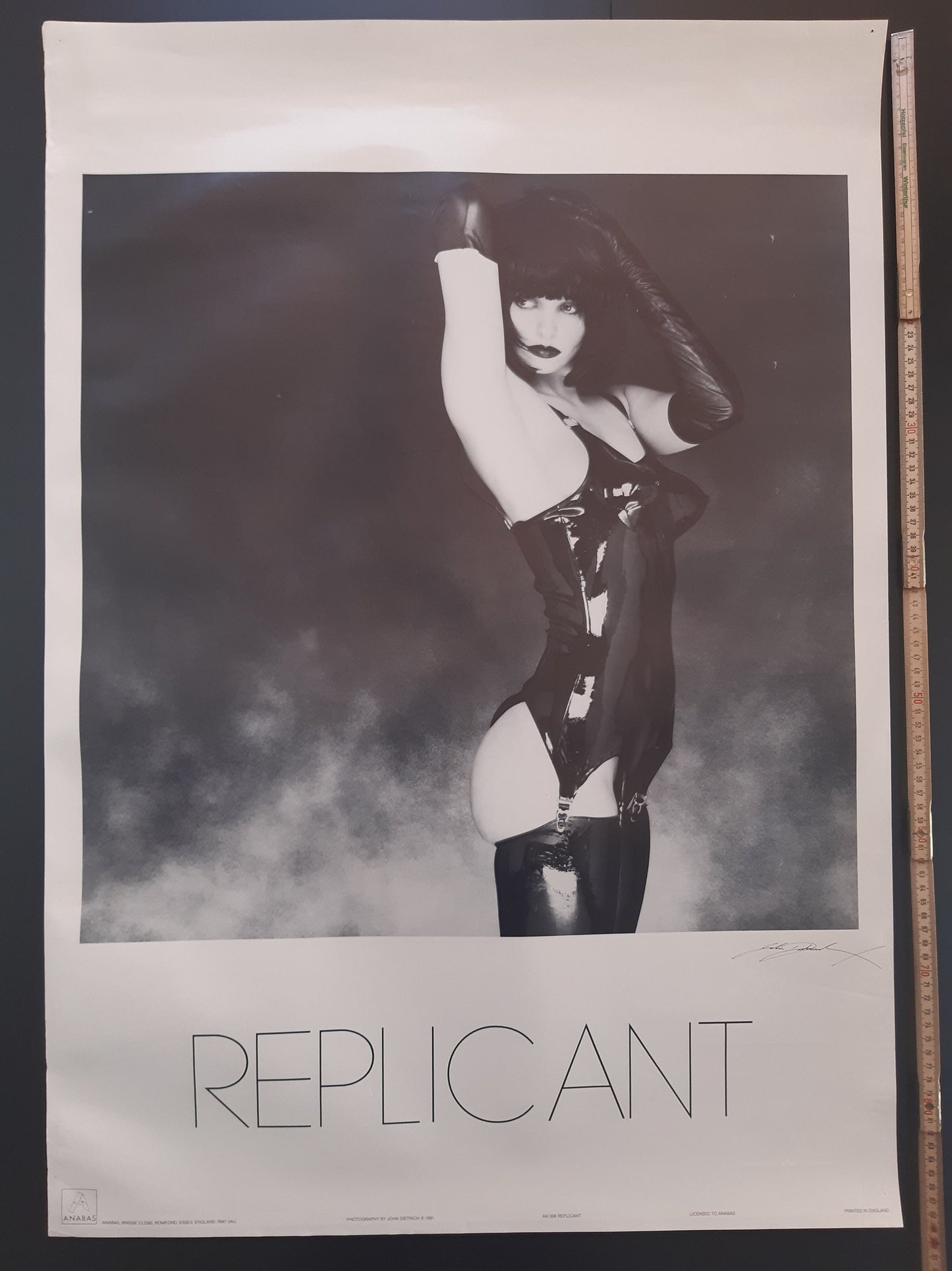 John Dietrich original erotic art photo poster - 24.4"×35.0" (62×89cm)