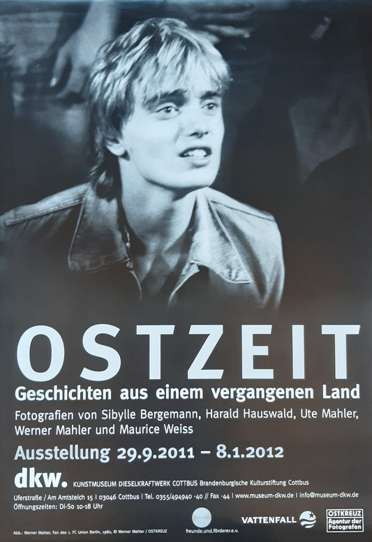 East German photography poster portrait Werner Mahler - 23.2"×33.1" (59×84cm)