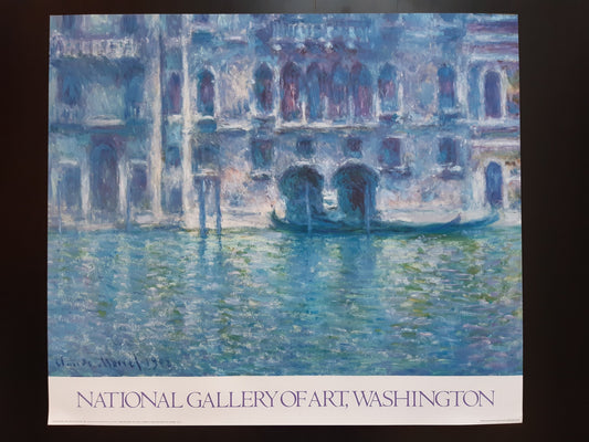 Claude Monet original art poster - 30.7"×26.6" (78×67.5cm)