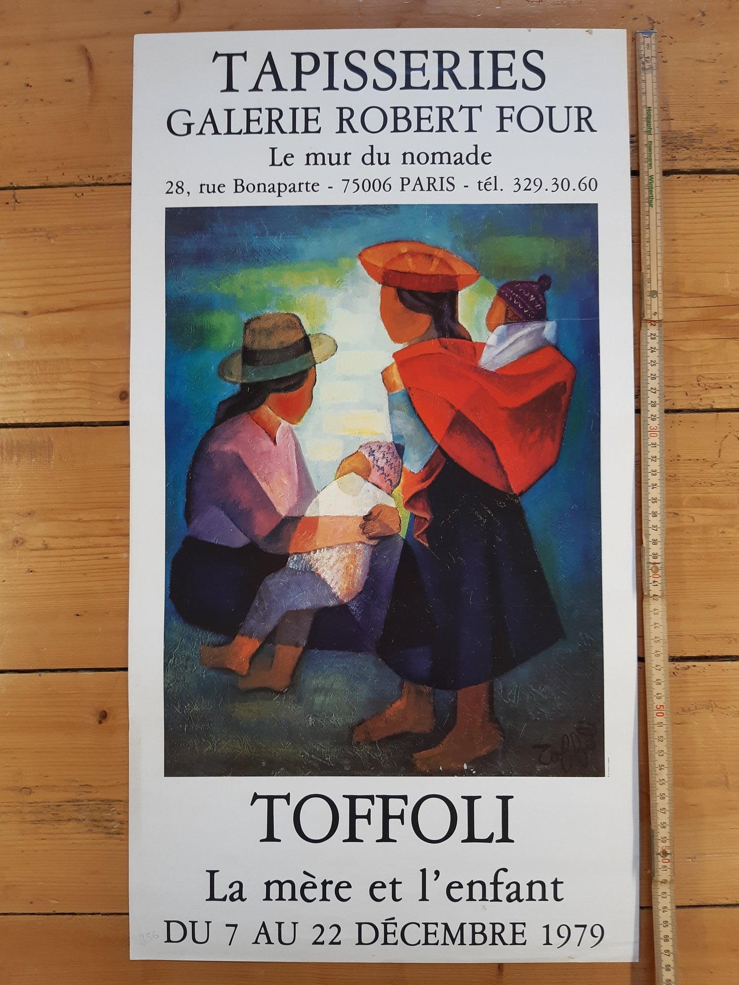 Louis Toffoli original art poster - 14.6"×26.8" (37×68cm)