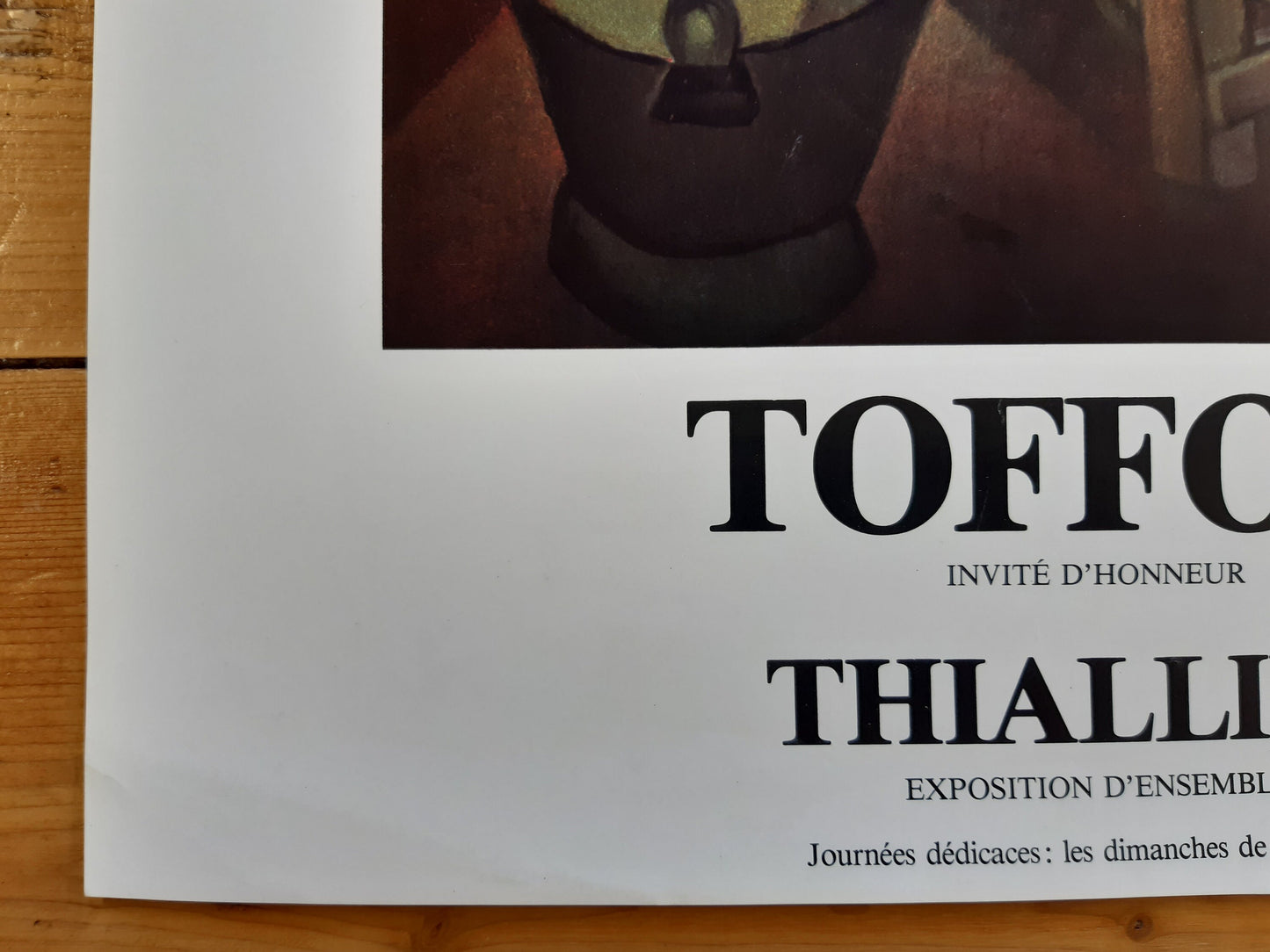 Louis Toffoli original art poster - 14.6"×22.8" (37×58cm)