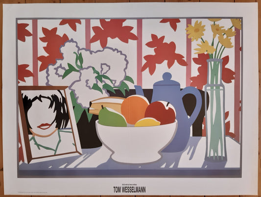 Tom Wesselmann large original art poster folded - 51.6"×39.0" (131×99cm)