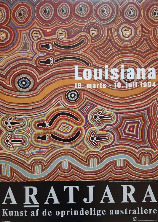 Aratjara Australia museum exhibition poster - 24.4"×33.3" (62×84.5cm)