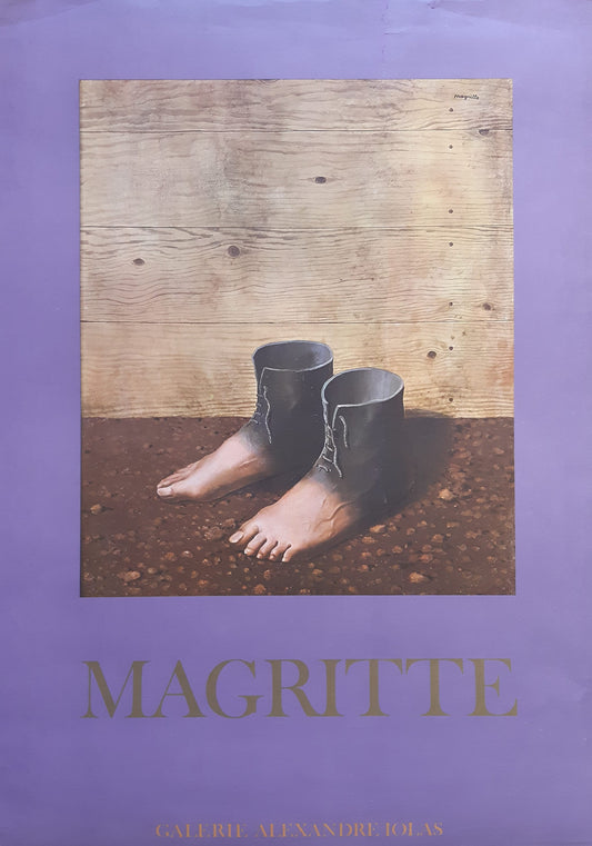 Rene Magritte original art poster - 27.6"×39.4" (70×100cm)