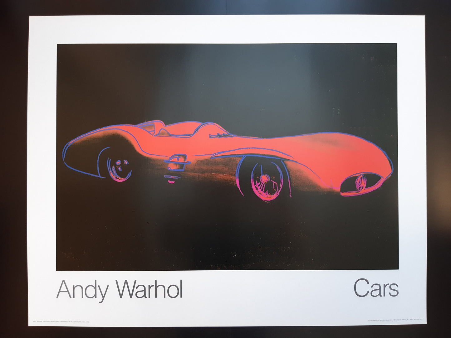 Andy Warhol original art Poster - 35.4"×27.6" (90×70cm)