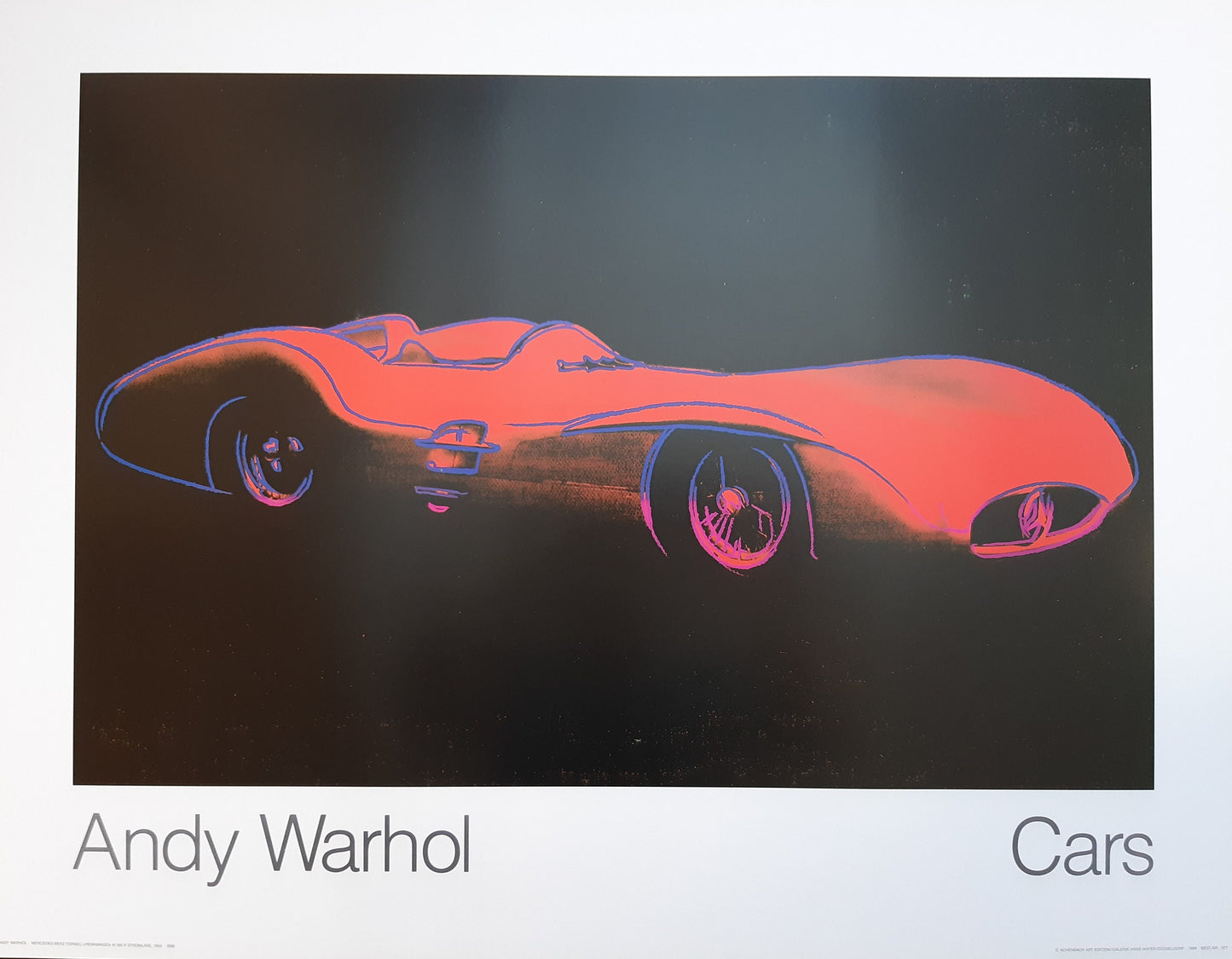 Andy Warhol original art Poster - 35.4"×27.6" (90×70cm)