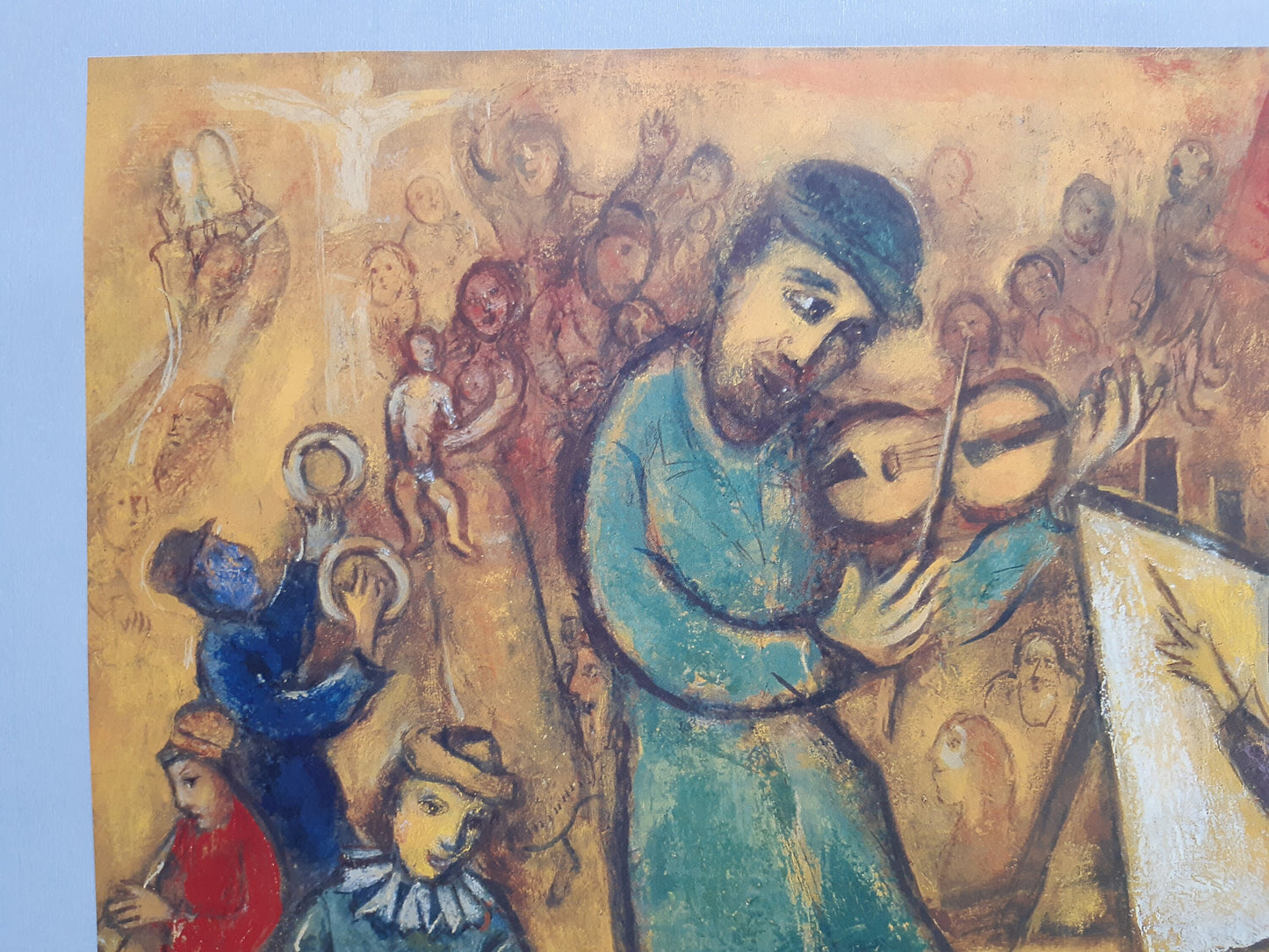 Marc Chagall original art poster - 24.4"×47.0" (62×119.5cm)