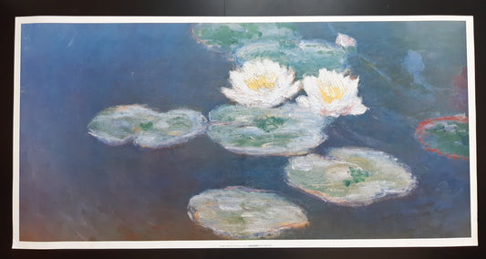 Claude Monet original art print - 19.7"×39.4" (50×100cm)