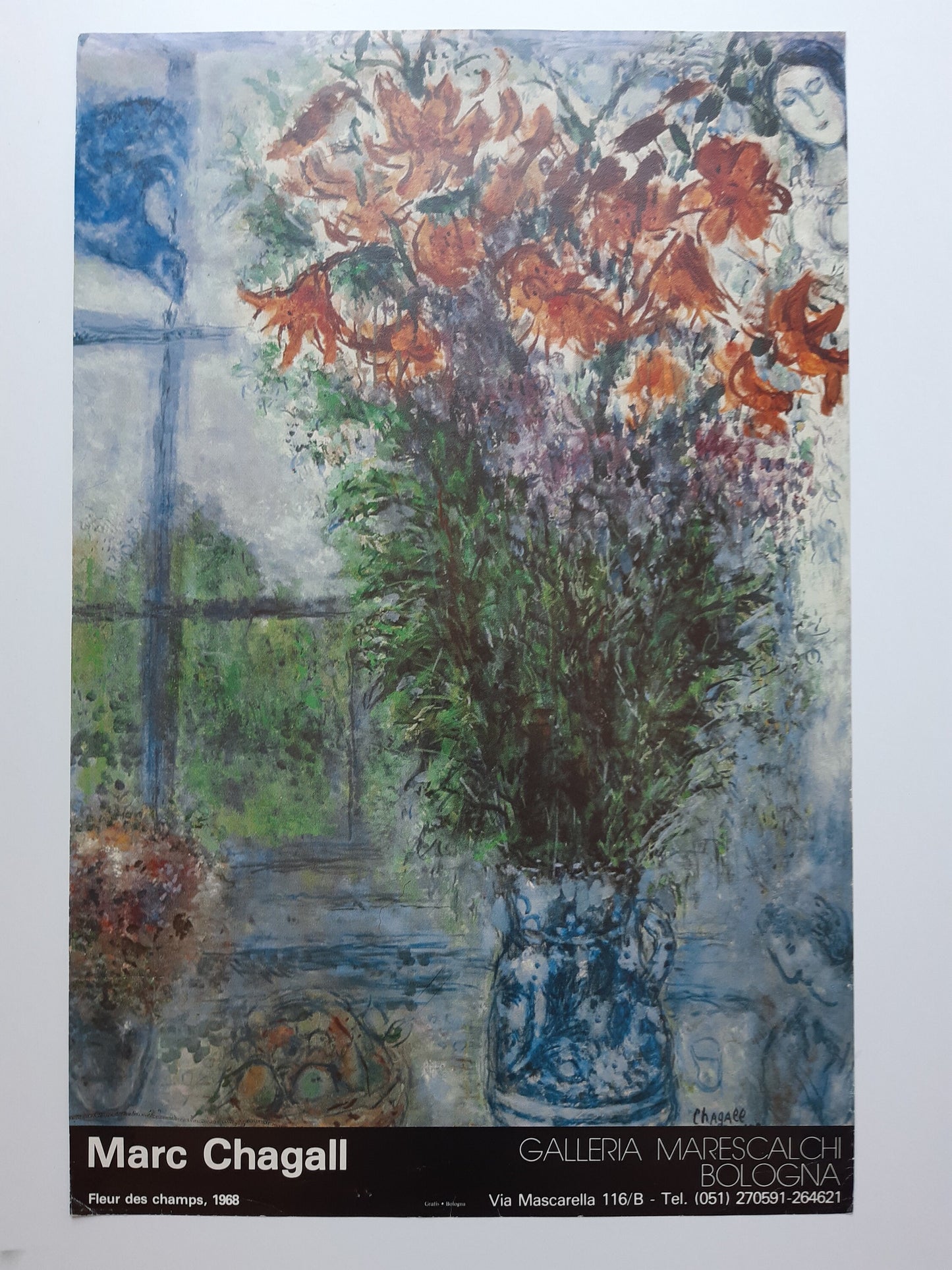 Marc Chagall original art poster