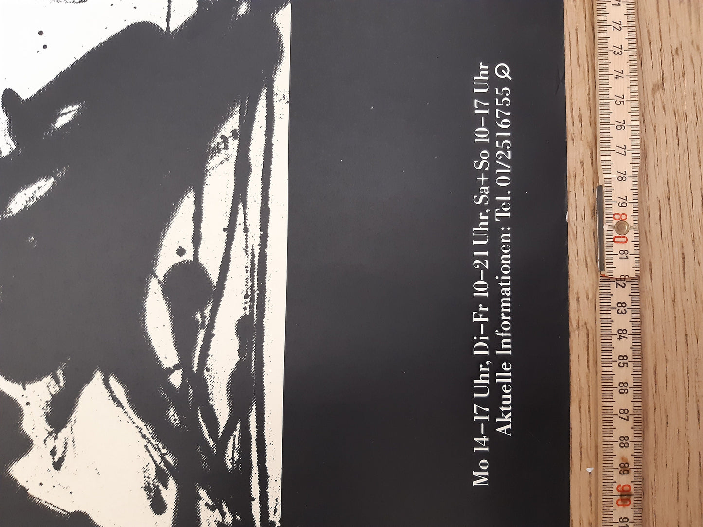 Jackson Pollock original art poster - 35.8"×50.0" (91×127cm)