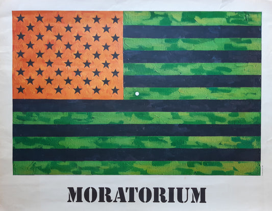 Jasper Johns original vintage art Poster - 28.7"×22.4" (73×57cm)
