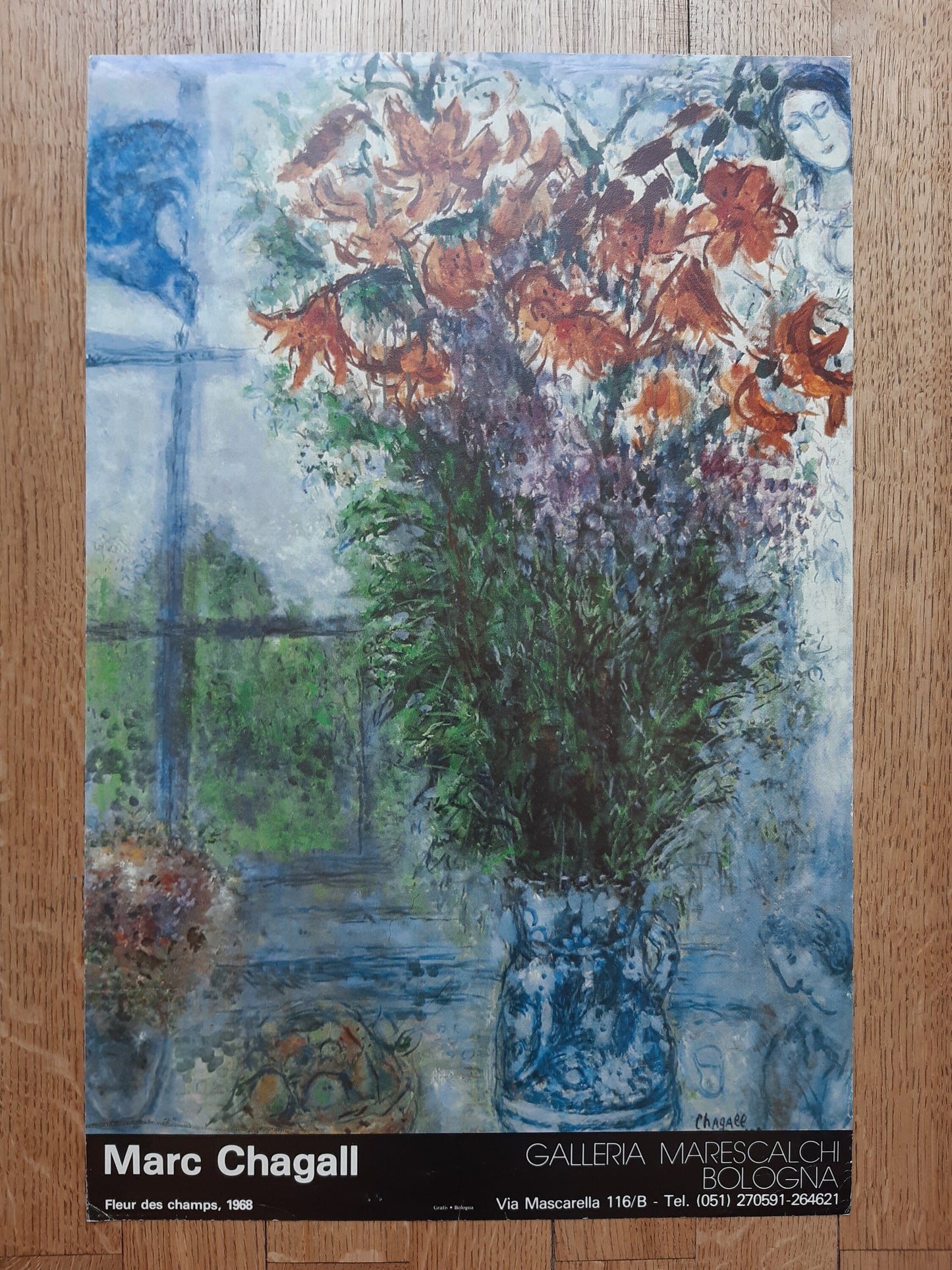 Marc Chagall original art poster