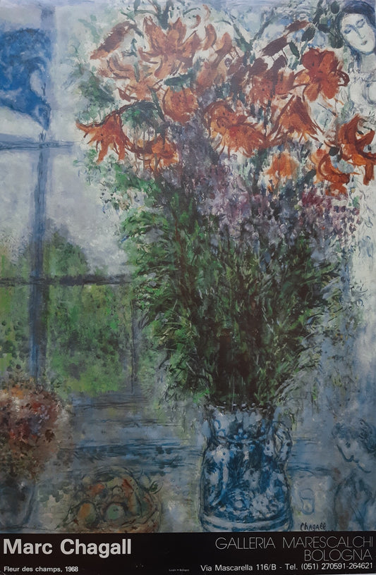 Marc Chagall original art poster