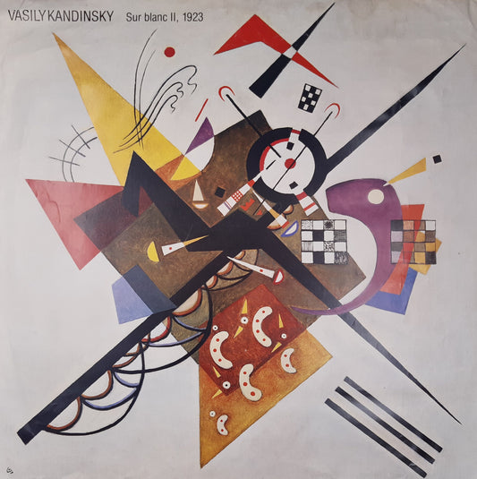 Wassily Kandinsky large vintage art print - 35.4"×35.4" (90×90cm)