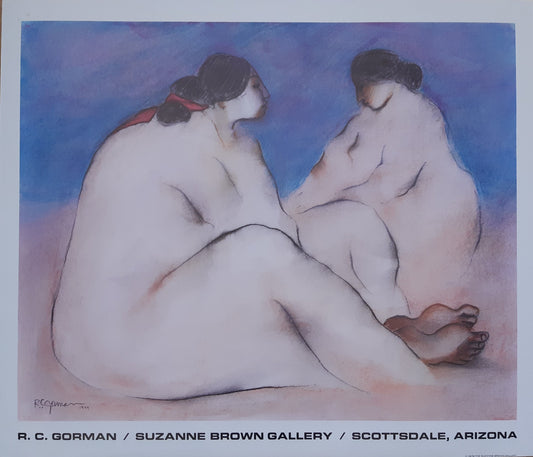 R. C. Gorman original art poster - 25.6"×21.9" (65×55.5cm)