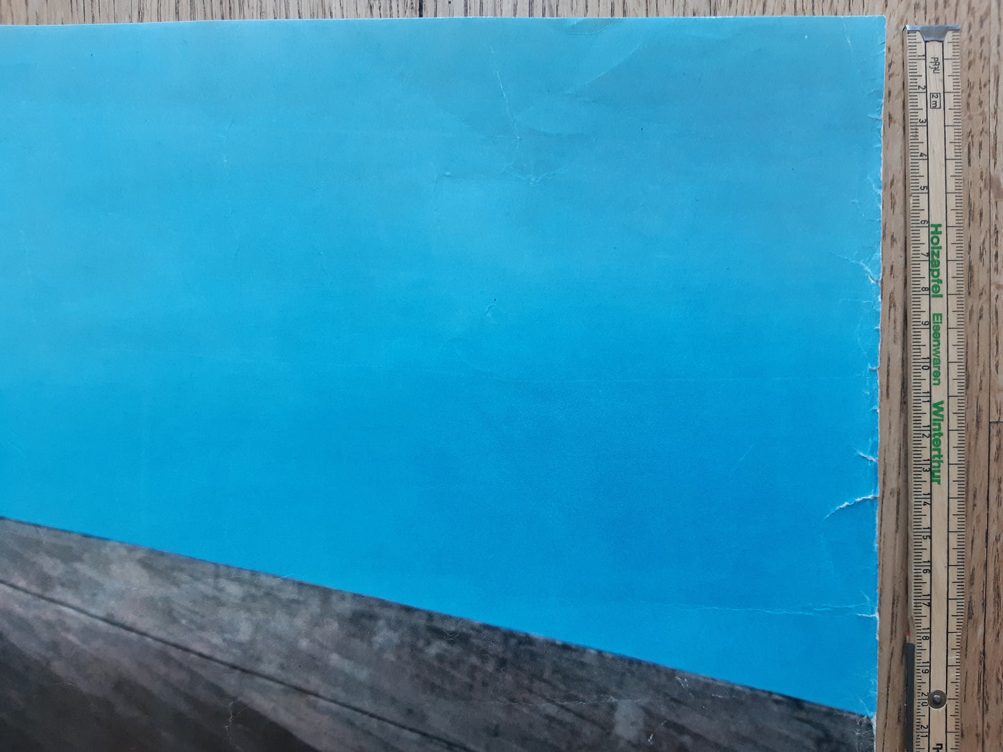 Le Corbusier original art poster used - 24.4"×39.0" (62×99cm)