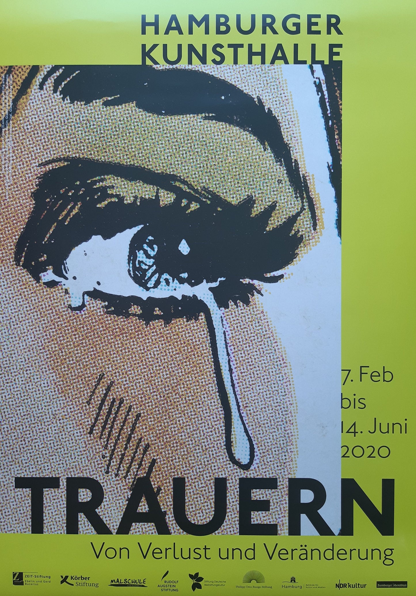 Arne Collier art exhibition poster - 23.4"×33.1" (59.4×84cm)