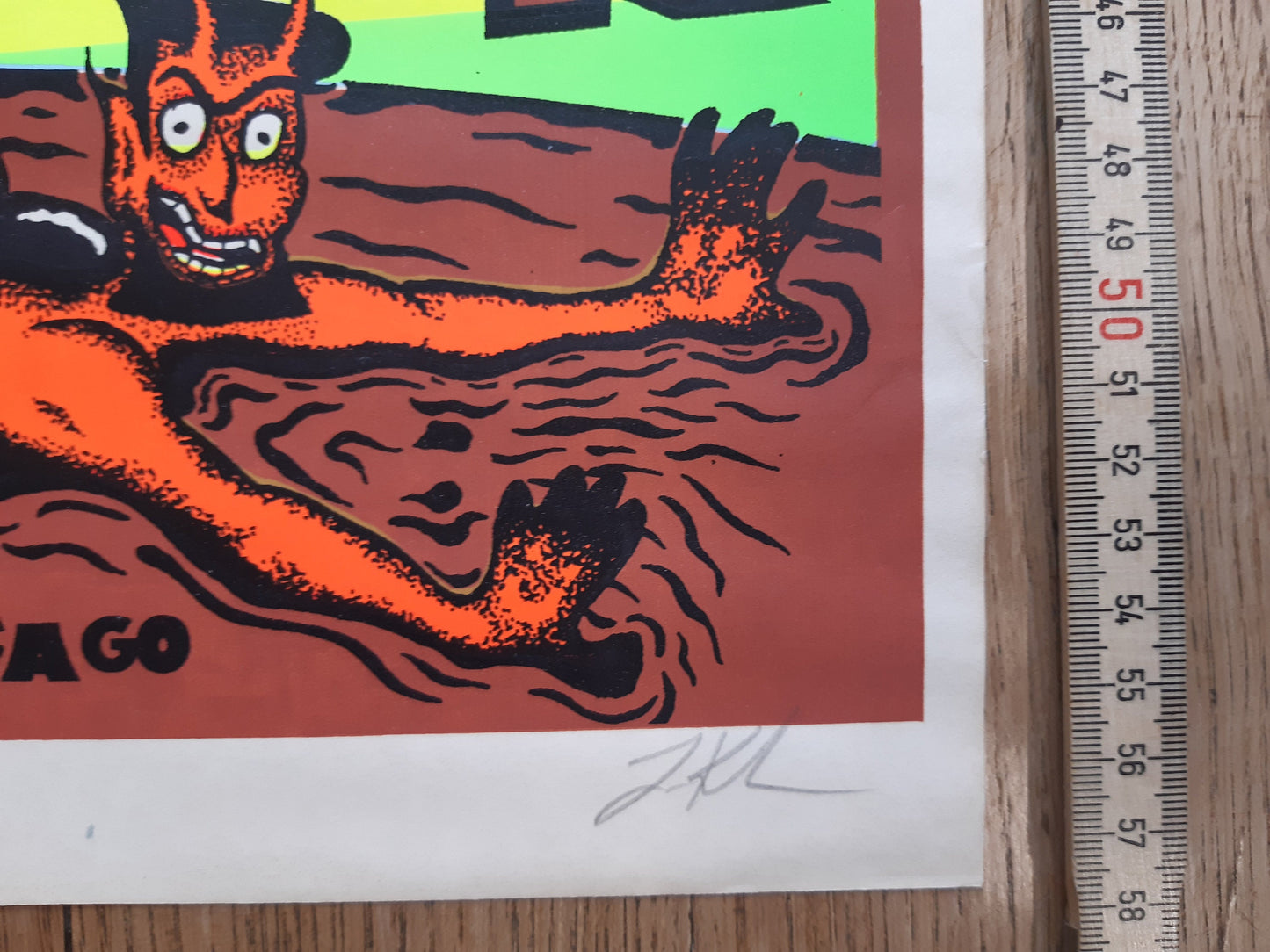 Lindsey Kuhn original signed poster - 14.1"×22.8" (35.8×58cm)