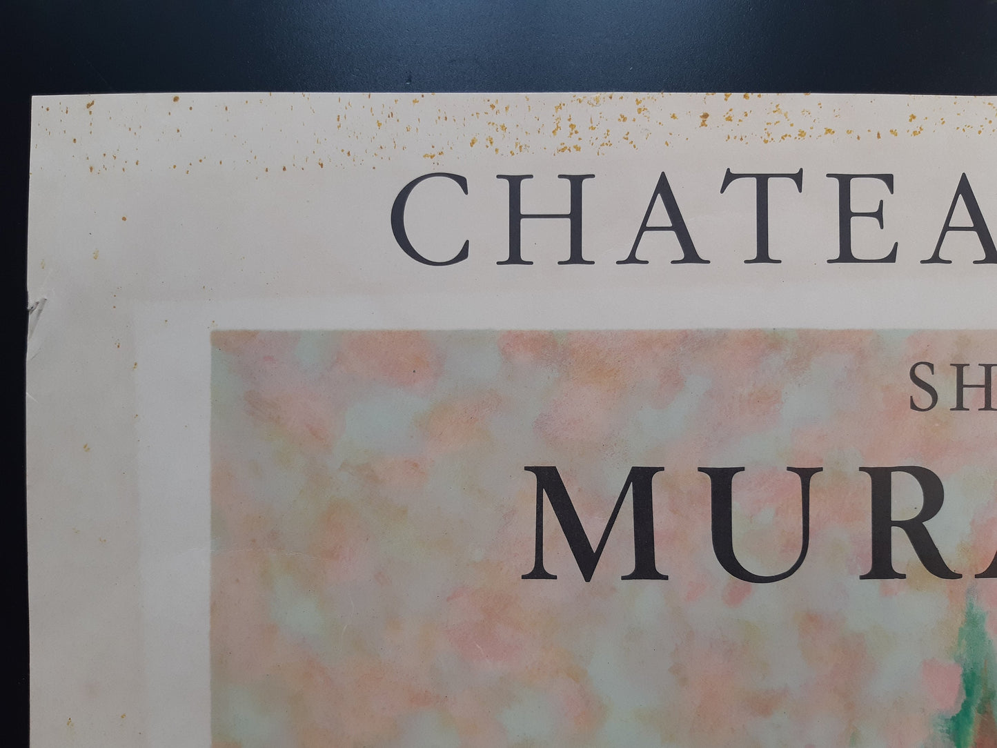 Murayama original art poster signed