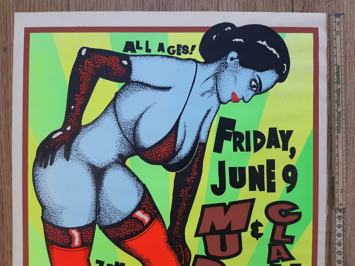 Lindsey Kuhn original signed poster - 14.1"×22.8" (35.8×58cm)