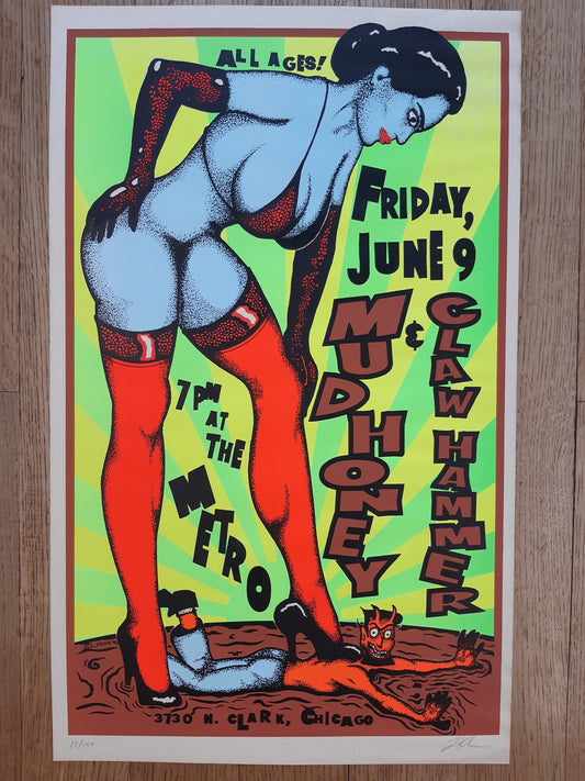 Lindsey Kuhn original signed poster - 14.1"×22.8" (35.8×58cm)