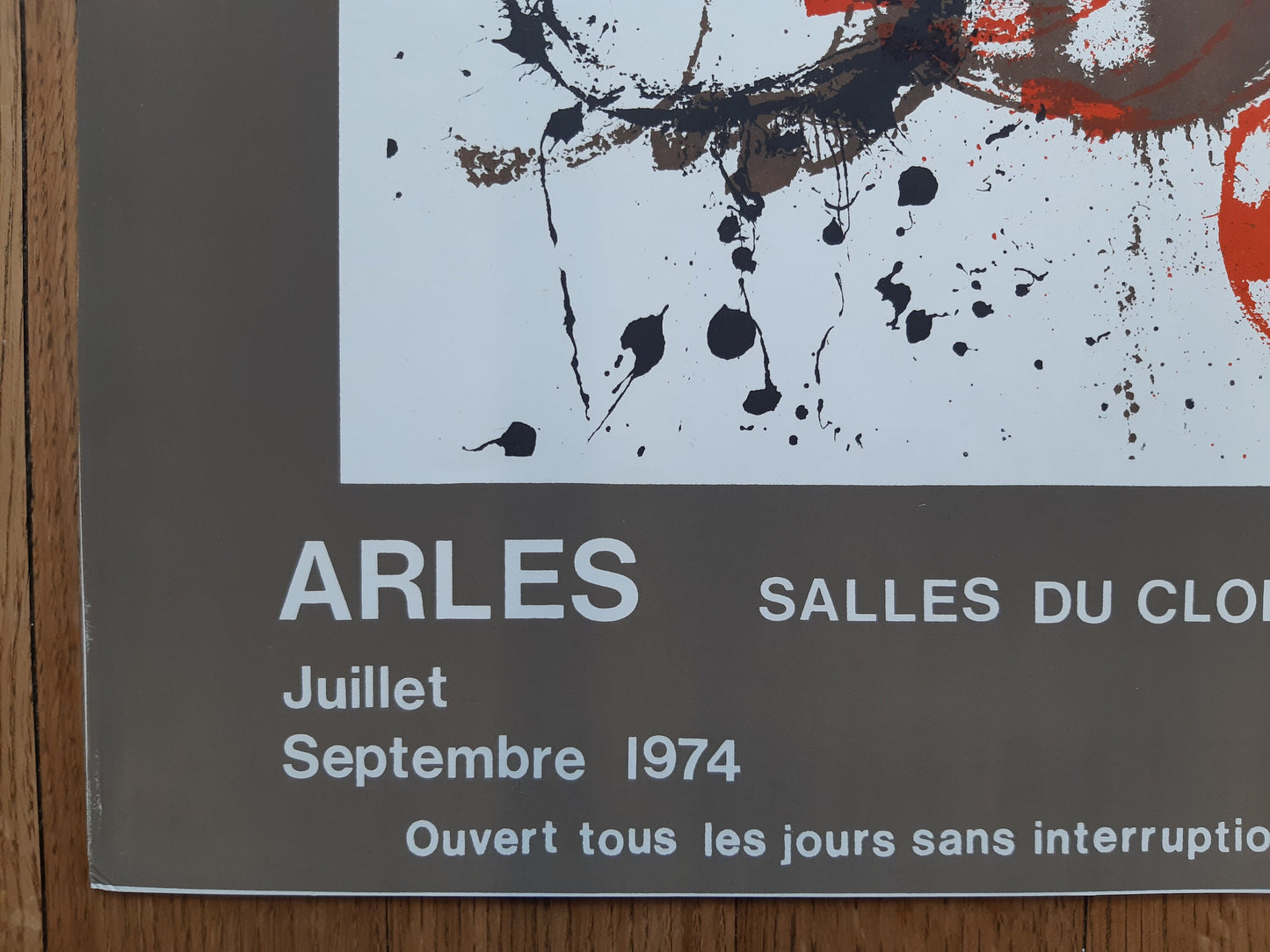 Arman original art poster - 19.4"×25.4" (49.2×64.5cm)