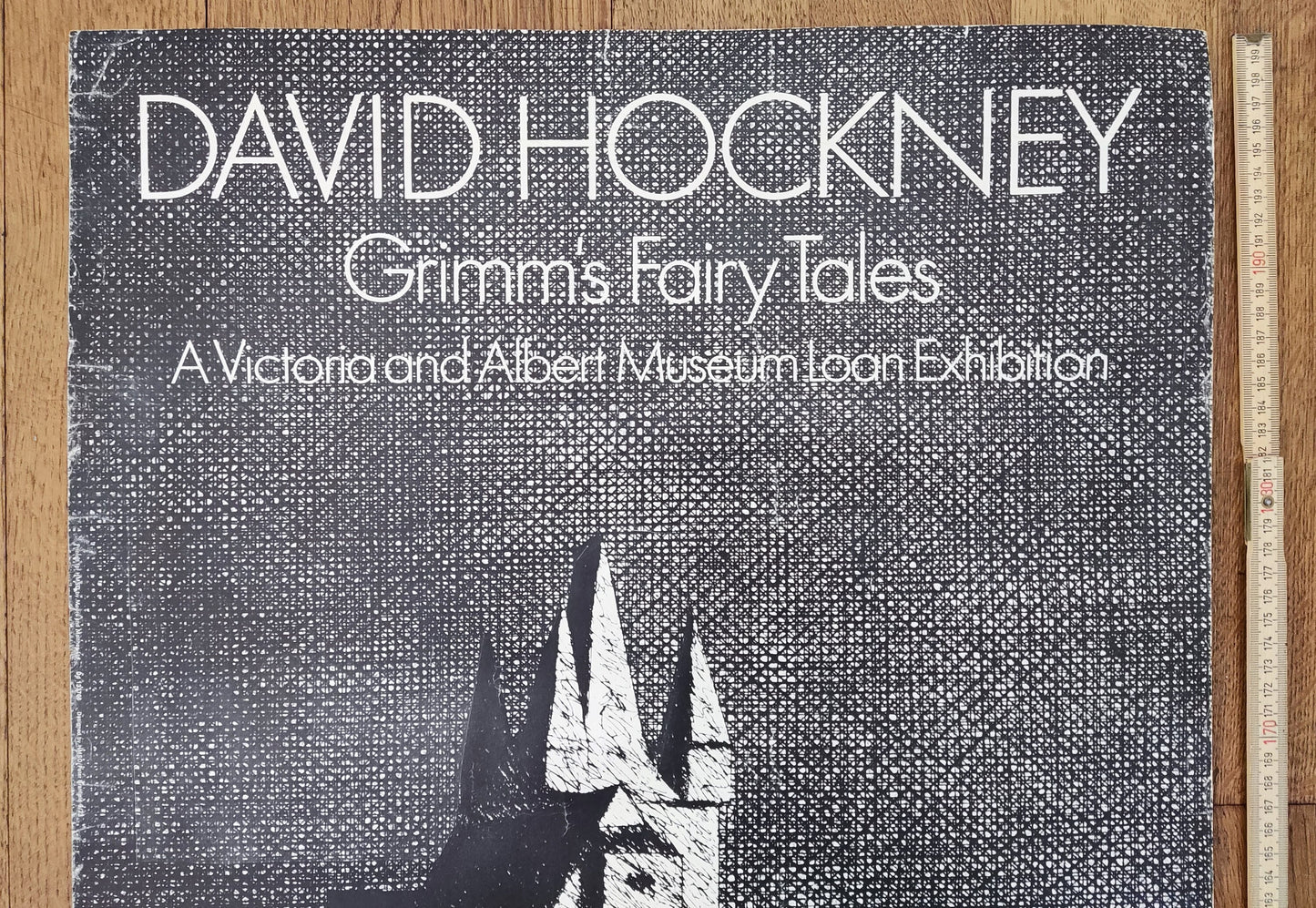 David Hockney original art poster - 19.0"×28.9" (48.2×73.3cm)