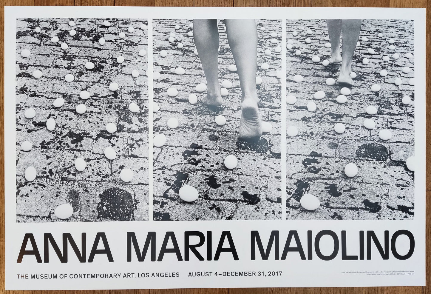 Anna Maria Maiolino original art poster - 24.0"×35.9" (61×91.3cm)