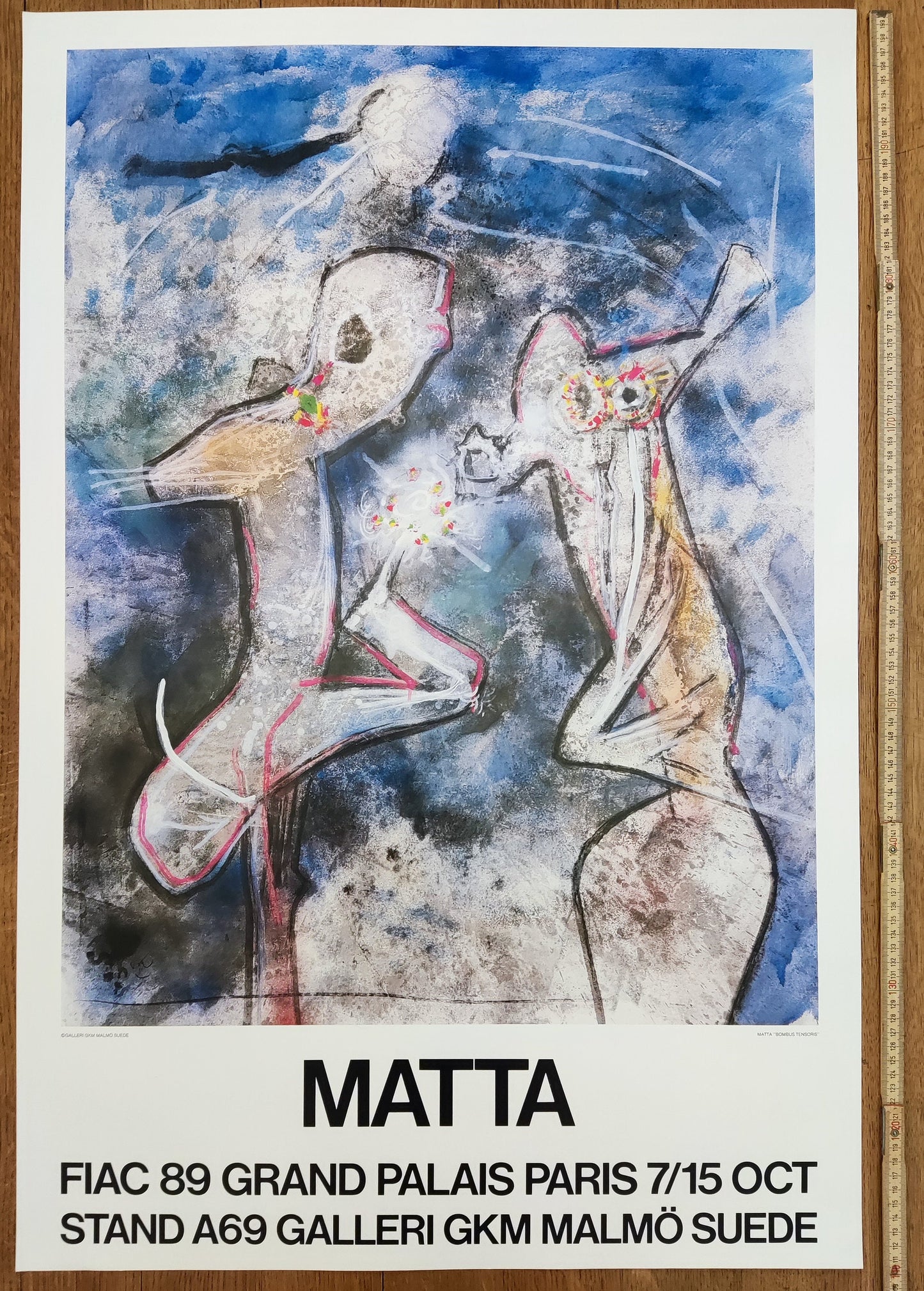 Matta original art poster - 23.6"×35.4" (60×90cm)