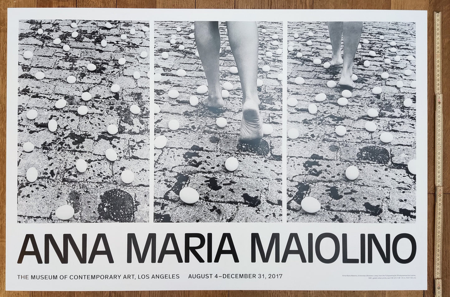 Anna Maria Maiolino original art poster - 24.0"×35.9" (61×91.3cm)