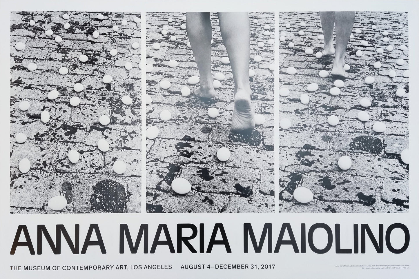 Anna Maria Maiolino original art poster - 24.0"×35.9" (61×91.3cm)