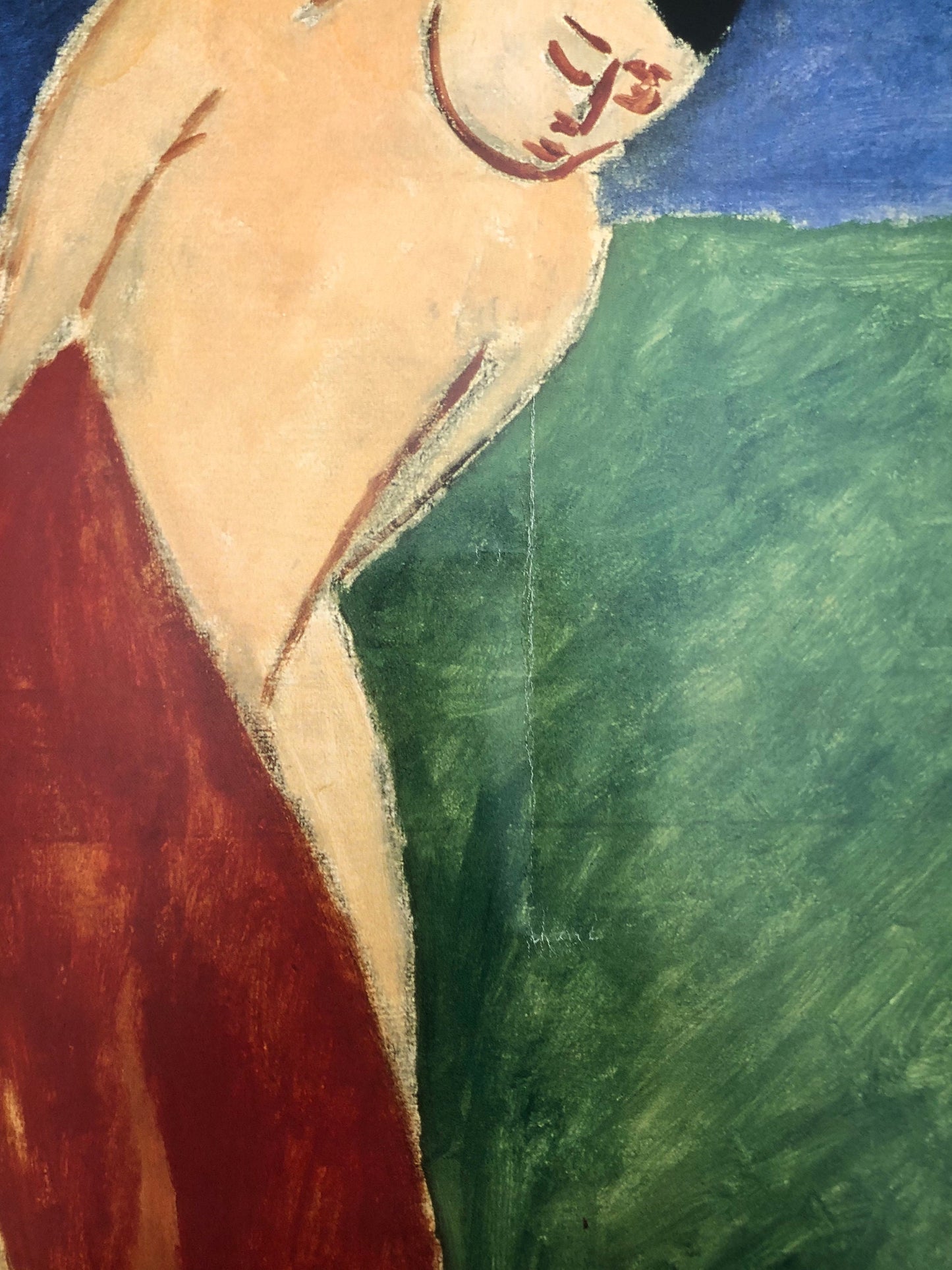 Henry Matisse vintage art exhibition poster used - 23.6"×27.6" (60×70cm)