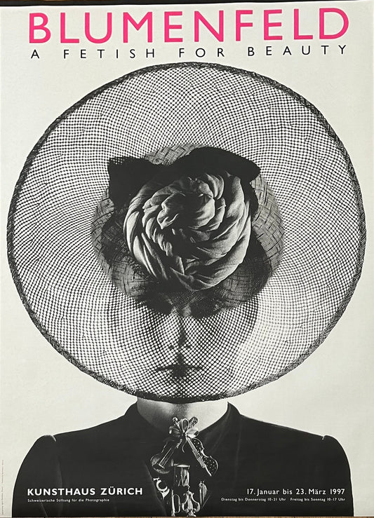 Blumenfeld large original art poster - 35.6"×50.3" (90.5×127.7cm)
