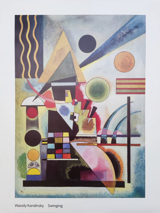 Wassily Kandinsky original art print - 23.6"×31.5" (60×80cm)