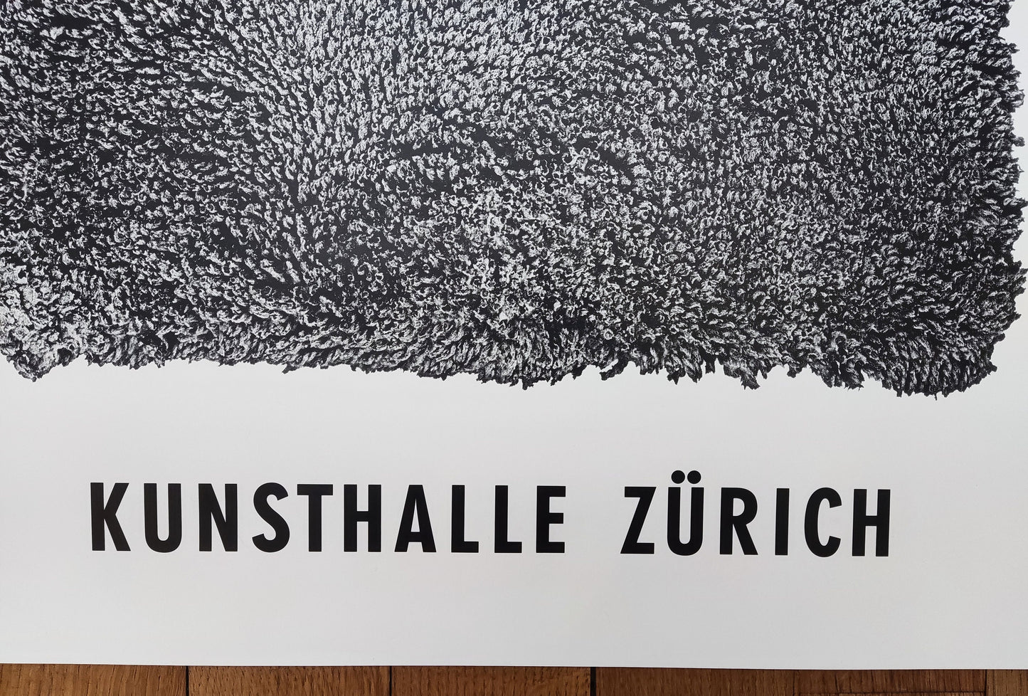 Rudolf Stingel art exhibition poster - 23.4"×33.1" (59.5×84cm)