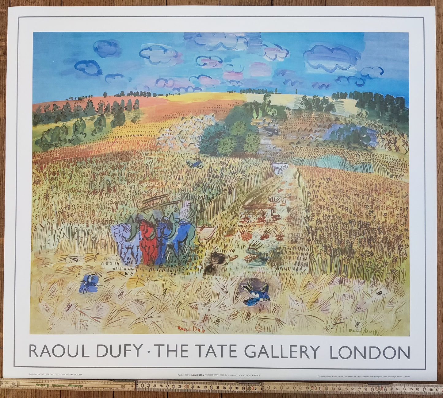 Raoul Dufy original art print - 27.6"×23.6" (70×60cm)