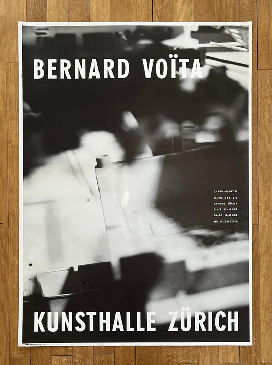 Bernard Voïta original art poster - 36.2"×51.2" (92×130cm)