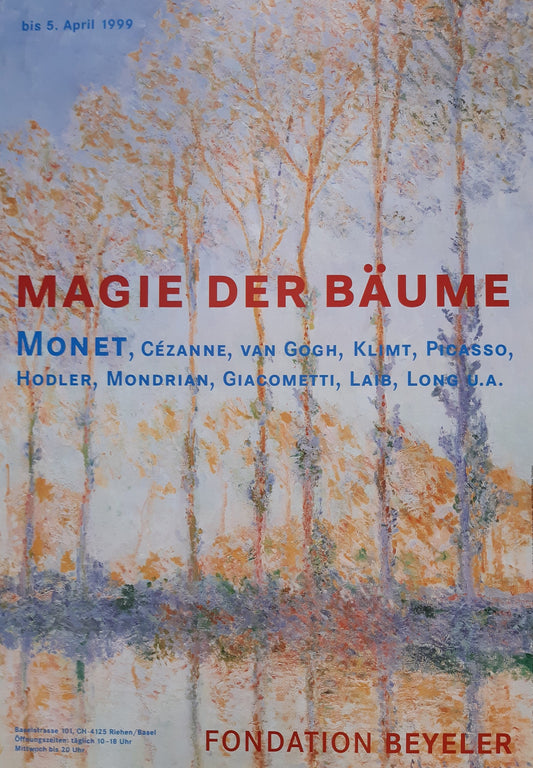 Claude Monet original art poster - 35.4"×50.4" (90×128cm)