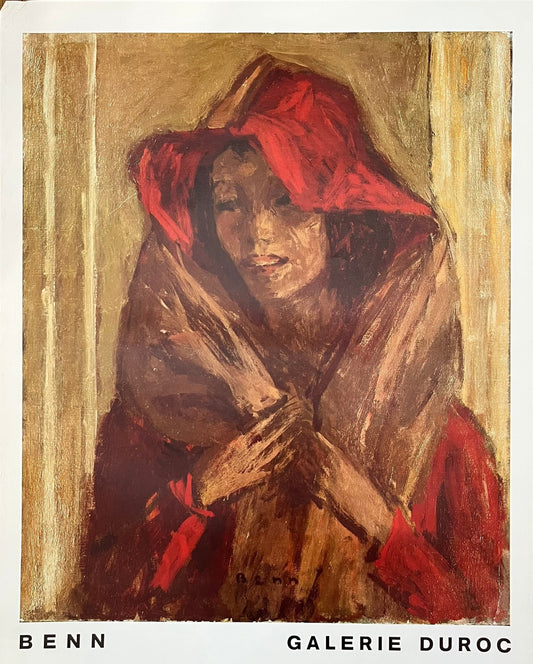 Bencjon "Benn" Rabinowicz original art poster - 19.7"×25.2" (50×64cm)