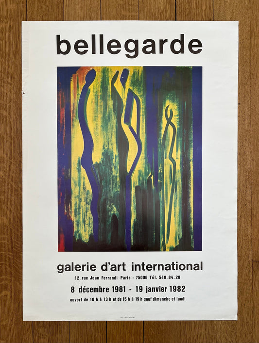 Claude Bellegarde original art poster - 19.7"×27.6" (50×70cm)