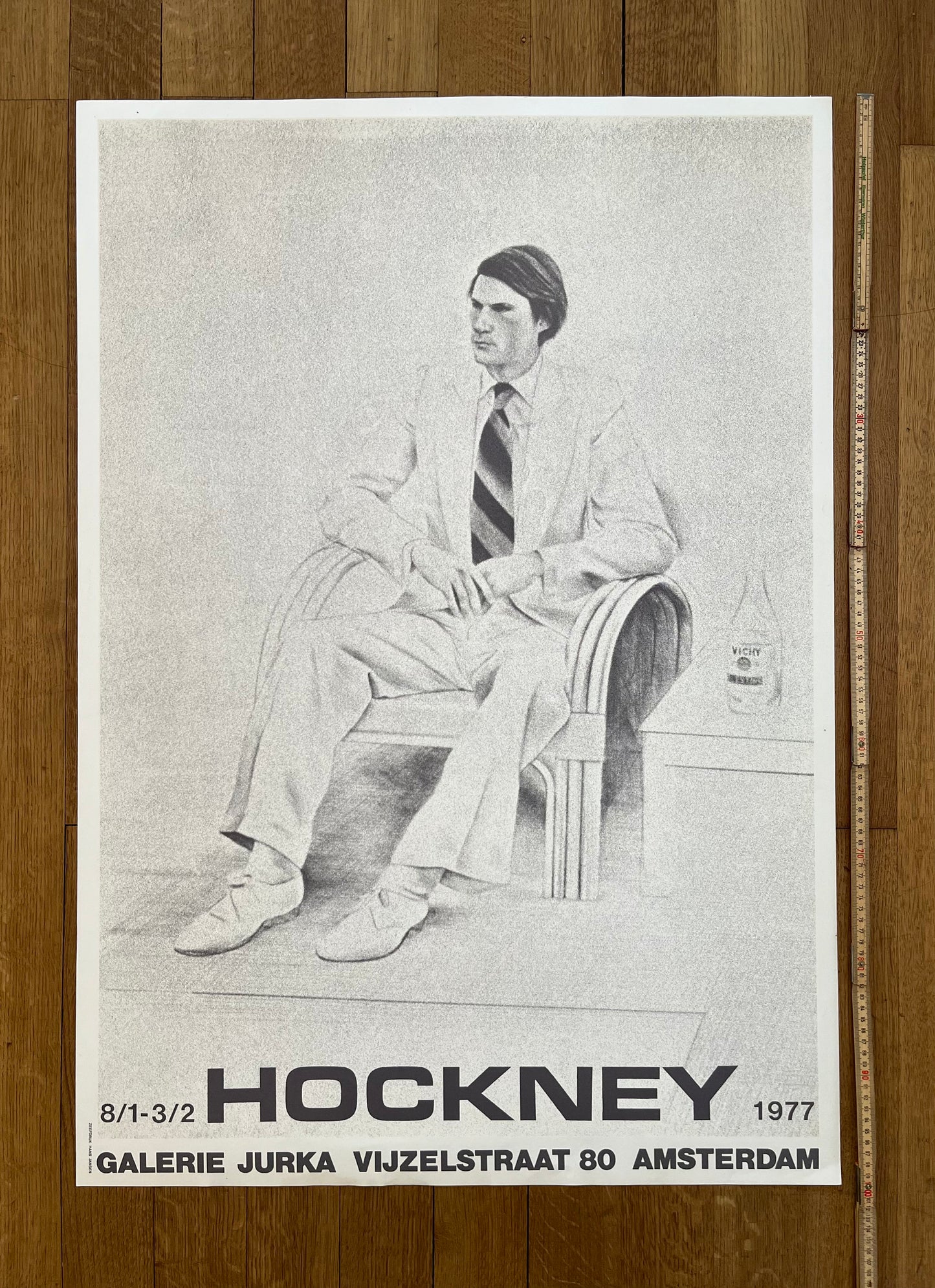 David Hockney original art poster - 27.6"×39.4" (70×100cm)