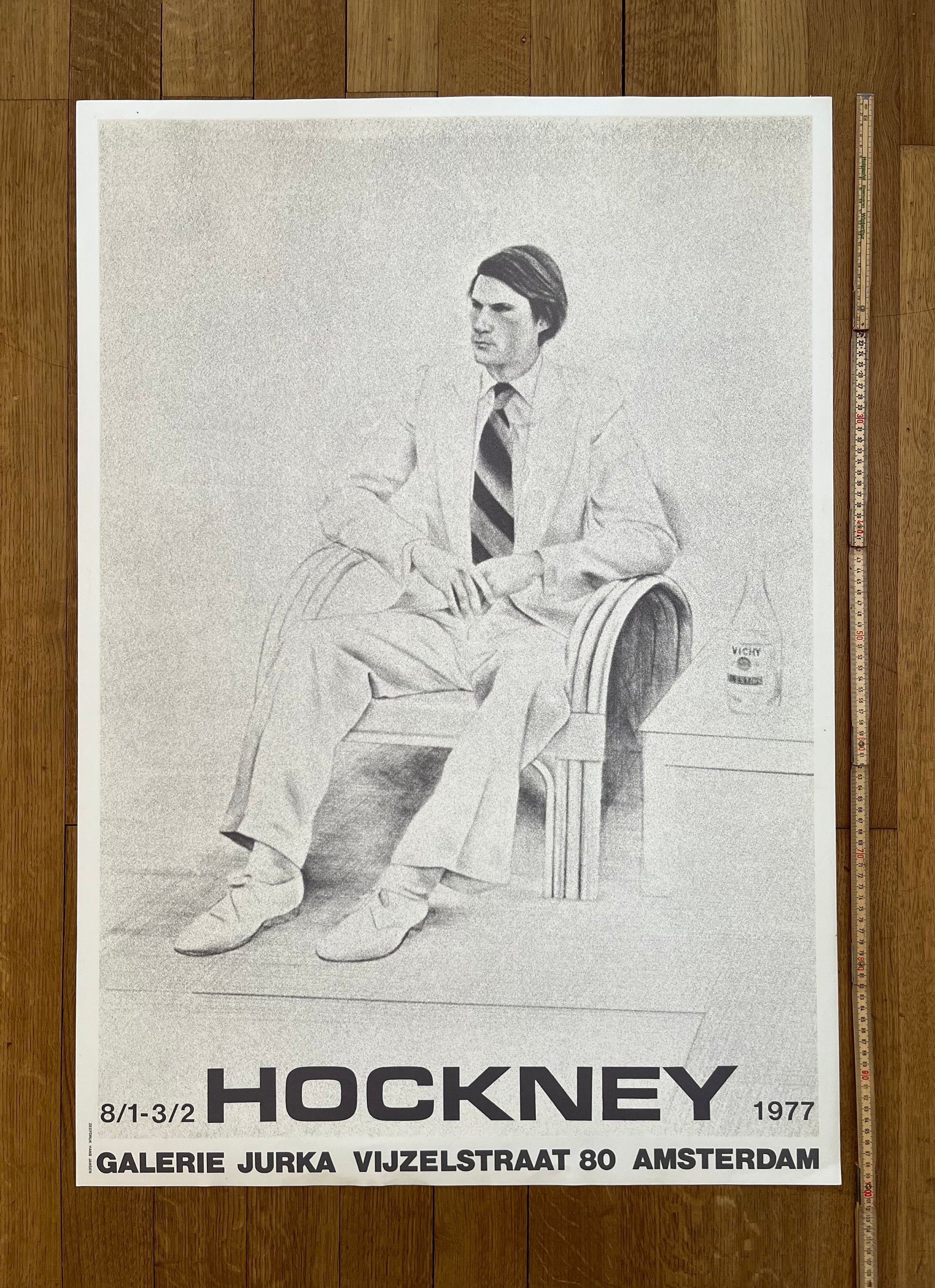 David Hockney original art poster - 27.6"×39.4" (70×100cm)