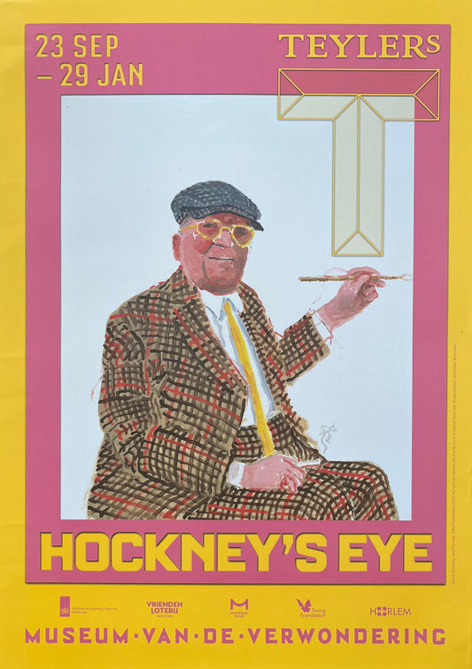 David Hockney original art poster - 16.5"×23.4" (42×59.4cm)