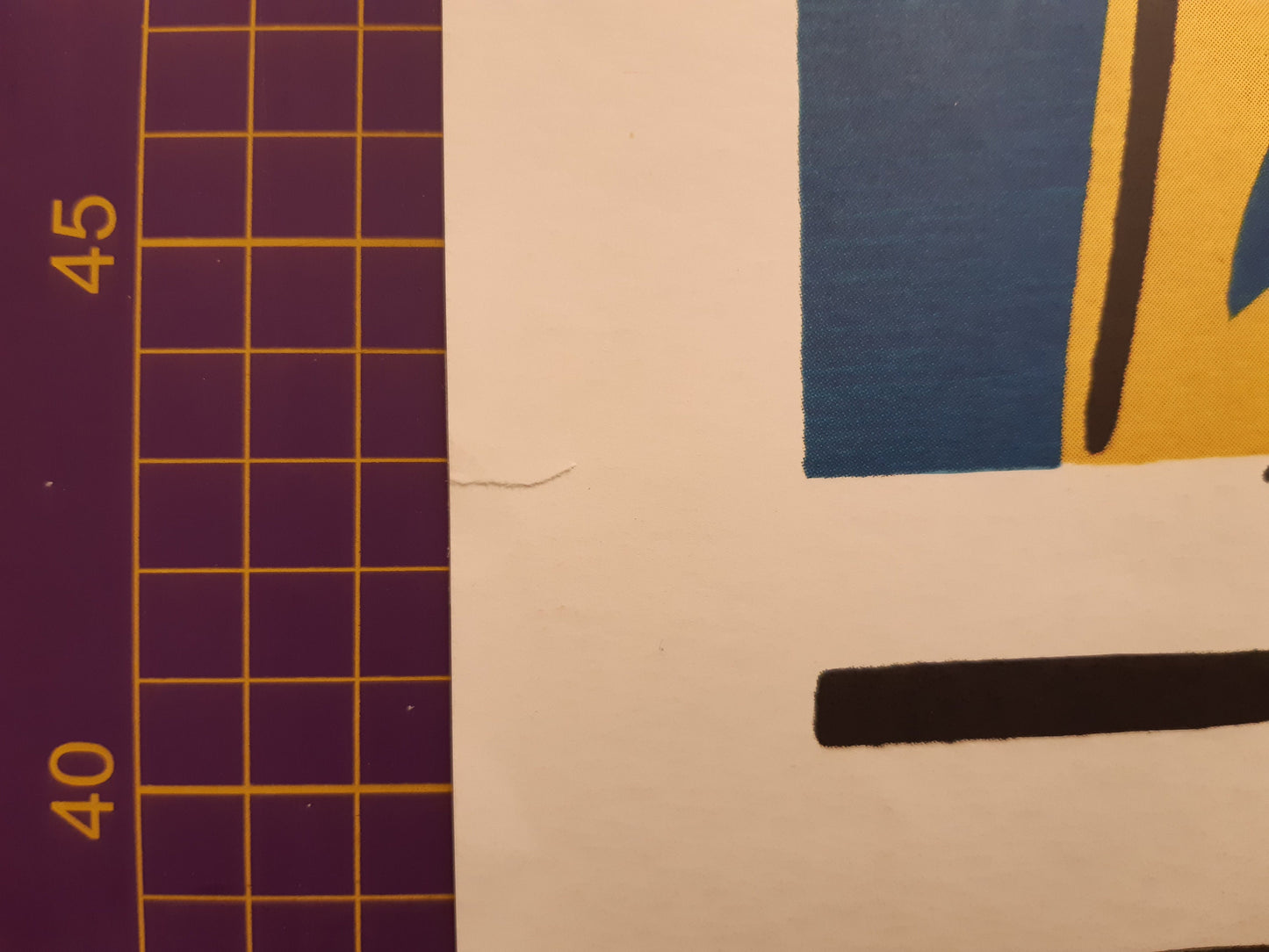 Le Corbusier original art poster - 24.0"×36.2" (61×92cm)