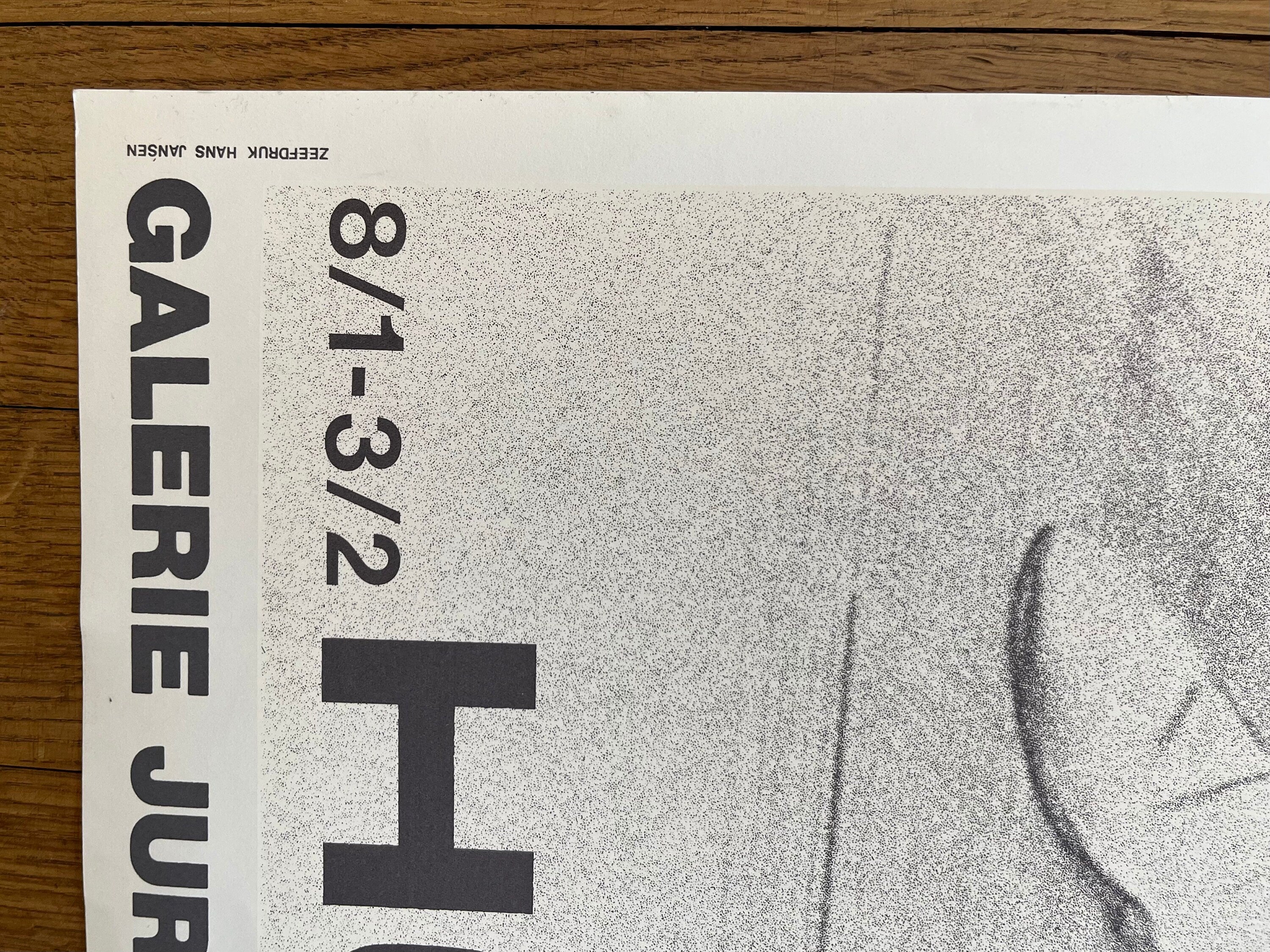 David Hockney original art poster - 27.6"×39.4" (70×100cm)