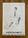 David Hockney original art poster - 27.6"×39.4" (70×100cm)