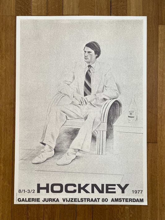 David Hockney original art poster - 27.6"×39.4" (70×100cm)